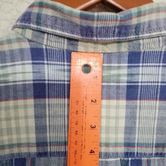 VAN HEUSEN Heavy weight cotton short sleeves southwest style XL Made in India - Picture 12 of 16